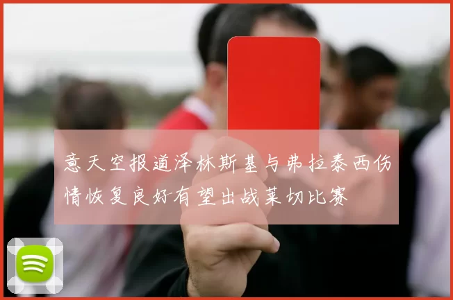 意天空报道泽林斯基与弗拉泰西伤情恢复良好有望出战莱切比赛